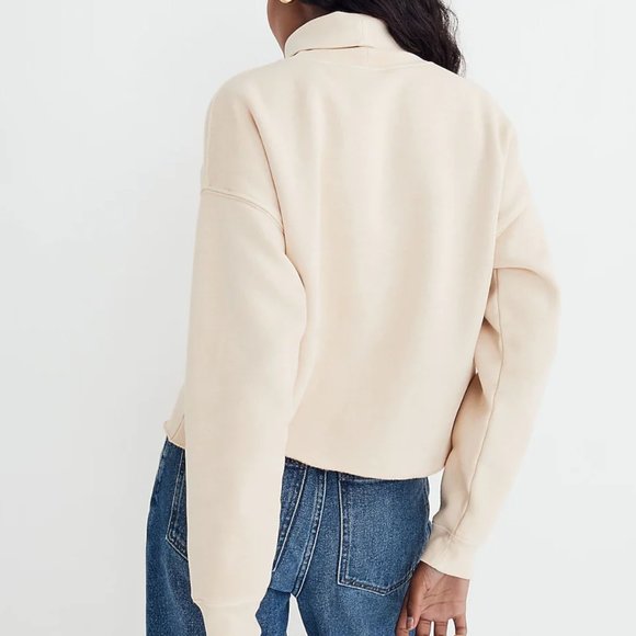 BRAND NEW | Madewell | Rivet & Thread Floral Turtleneck Sweatshirt - Picture 3 of 7
